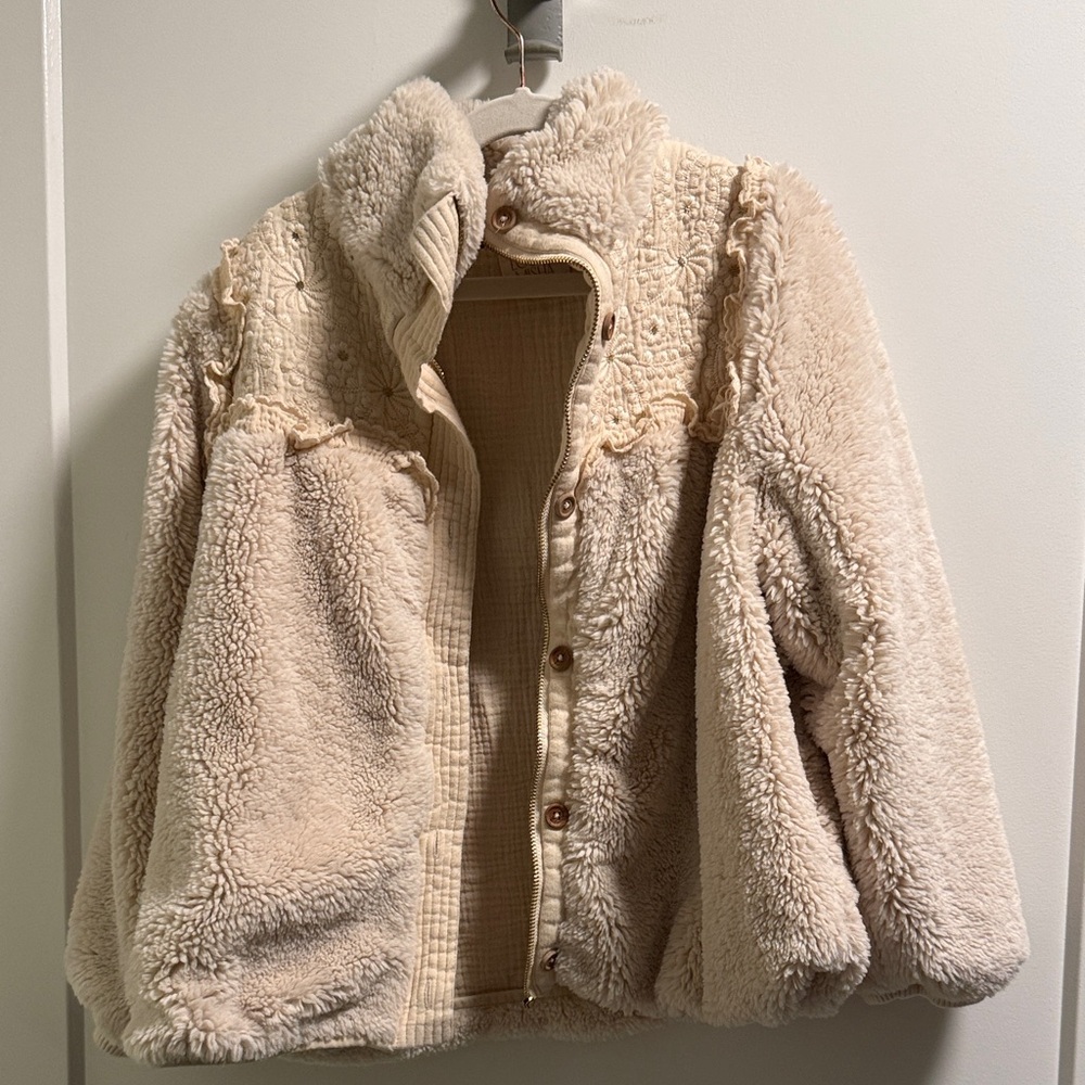 LOUISE MISHA Cozy Cream Kids Jacket